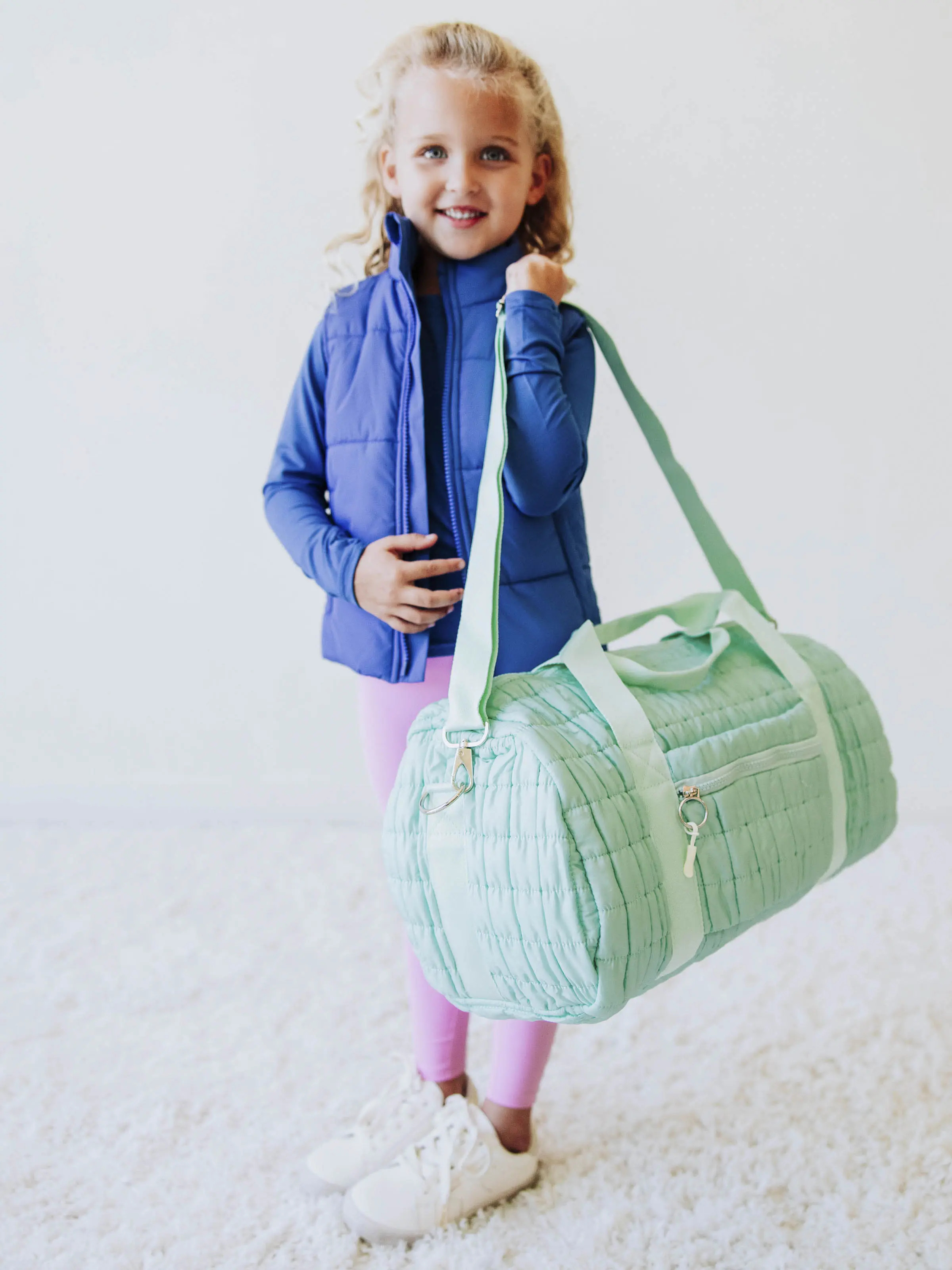 Puffer Duffle - Shimmering Sea