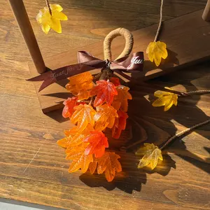 Maple Leaf Cold-Processed Soap Set, Handmade Natural Skincare, Unique Design, Long-Lasting Scent, Perfect Gift for Friends