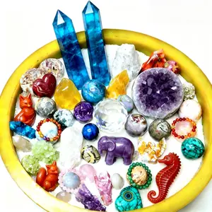 ️️20 Scoops-Mystery Crystal Scoop with Healing Stones, Rare Crystals Surprise, Perfect for Gifts & Collectors