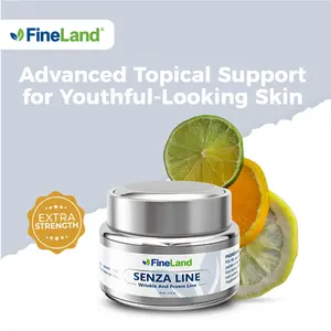 FineLand SENZA LINE CREAM Wrinkle and Frown Line, Alternative to Injections, 50 ml / 1,7 fl. Oz. Moisturizer Skincare snail  mucin  skincare Daily Unisex