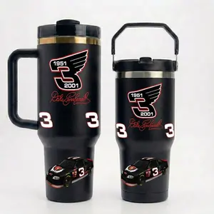 Vintage Racing Legend Tumbler, Motorsport Memorial Style Mug, Retro Race Car Stainless Steel Travel Cup, Car Lover Gift