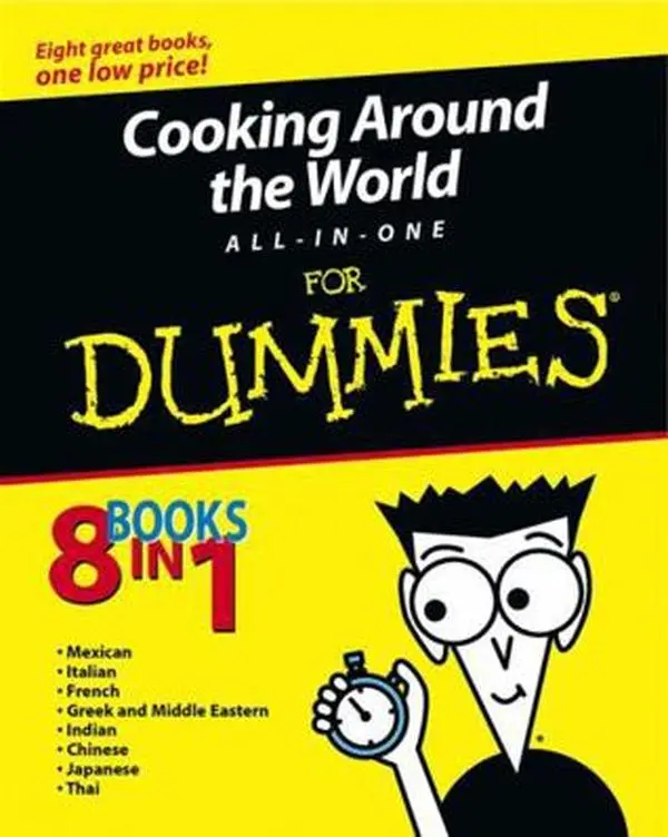USED Book - Cooking Around the World All-In-One for Dummies by Milliken, Mary Sue (Paperback) - english