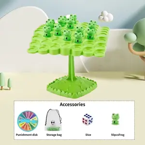 Educational Space Explorer Balance Tree Brain Training Toy, Children Parent-Child Interactive Focus Exercise Table Game, 1 Piece Pack