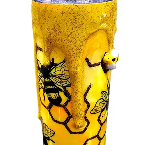 Customizable Epoxy Tumblers - Personalized and Practical - Classic, Drinkware, 20 oz, 30 oz and 40 oz available according