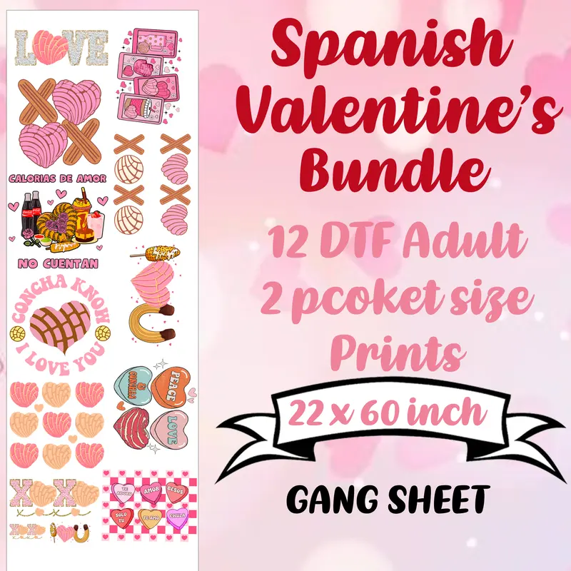 Spanish DTF Bundle Sheet