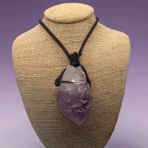 Juma CopperKing Gemstone Crystal Black String Energy Collection - Genuine Crystals on Durable Cord for Everyday Wear