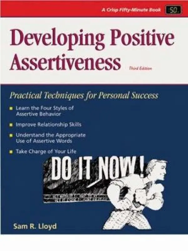 USED Book - Developing Positive Assertiveness (Fifty-minute Series) by Sam R. Lloyd (Paperback) - english