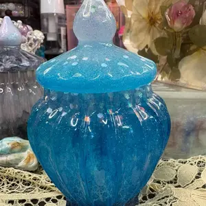 Handcrafted Resin Trinket Jar