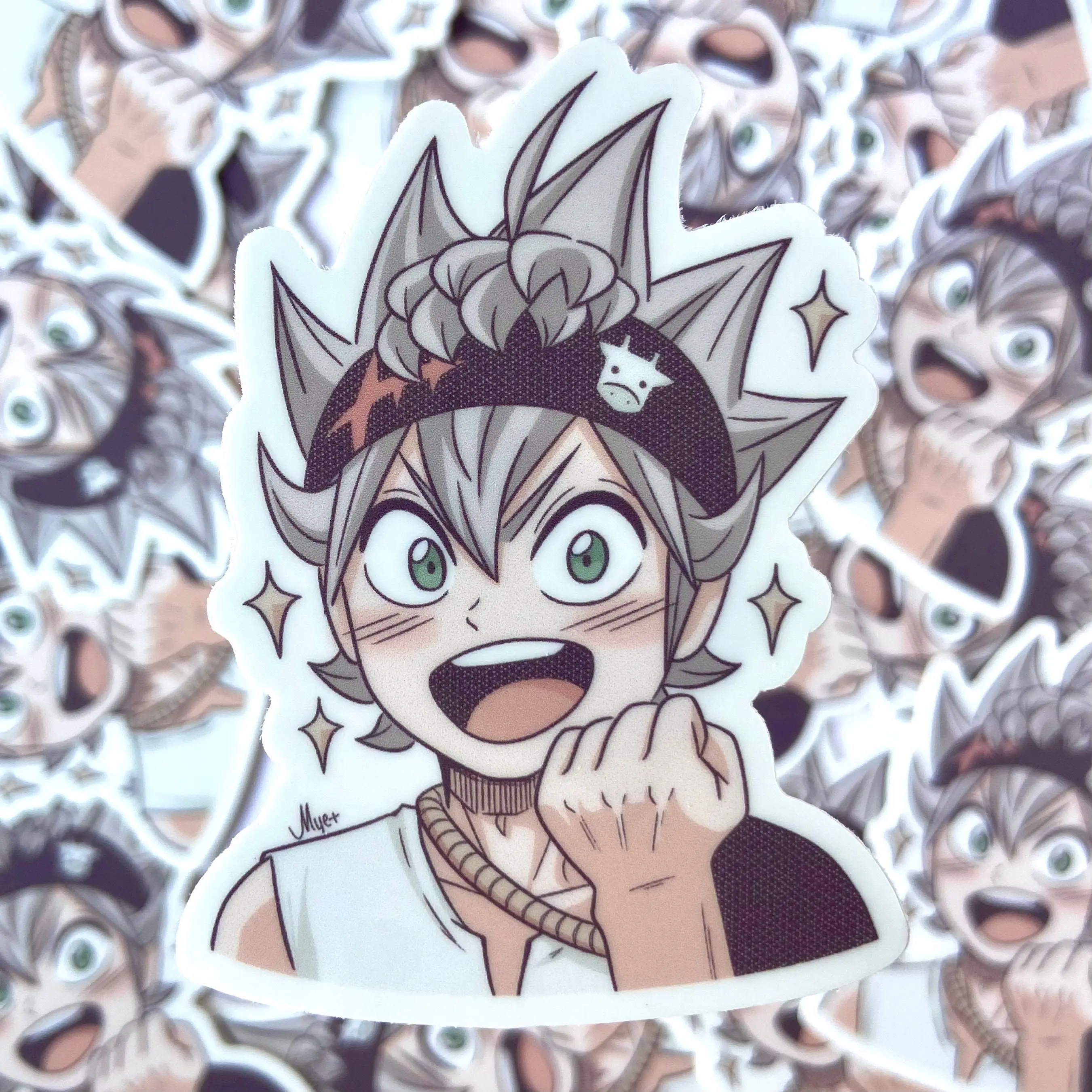 Happy Asta Vinyl Sticker Waterproof