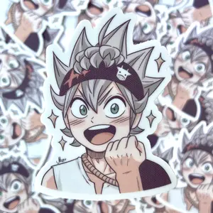 Happy Asta Vinyl Sticker Waterproof
