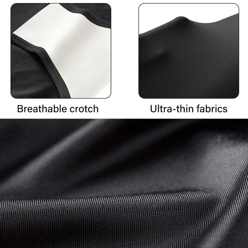 Morelect 5/7/10 Pcs High Waist Letter Print Briefs,XS-6XL Tummy Control Panties for Women,Solid Color Breathable Comfy Knicker for Daily Wear,Women's Underwear for All Seasons.