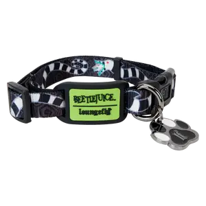 Beetlejuice Sandworm Dog Collar