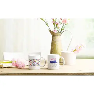 Personalized Mom Life Mugs