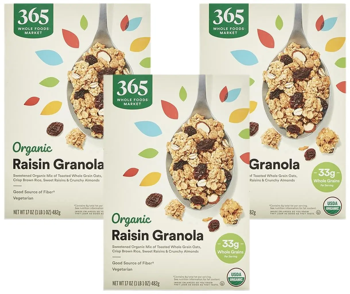 365 by Whole Foods Market, Organic French Vanilla Almond Granola, 17 Ounce