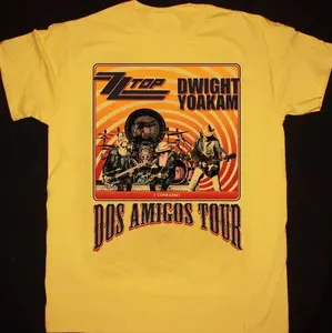 ZZ Top & Dwight Yoakam Spring 2026 US Tour Inspired Graphic Unisex T-Shirt Sweatshirt Hoodie QU9