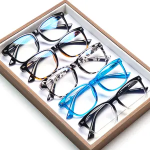 5-Pack Vogue Blue Light Blocking Reading Glasses, Unisex. Featuring spring hinge design and premium blue light blocking lenses to effectively relieve eye strain. Ideal for daily office work, reading, and outdoor activities.