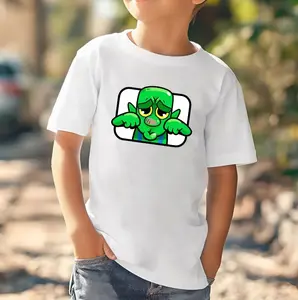 Youth and Adult Goblin Crying Emote T-Shirt, Clash Royale Funny Meme Tee for Gamers, Youth Clothing, Happy First of School, Back to School Outfit, Trendy Tee