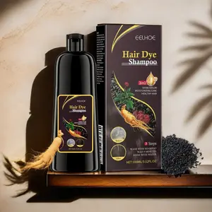 Nourishing Hair Dye Shampoo, Natural Plant Extract Hair Care Shampoo, Moisturizing Hair Care Product for Men & Women