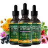 AOTNNIO Liposomal Lymphatic Drainage Drops Liquid - Organic Herbal Blend with Echinacea, Elderberry, Dandelion & Burdock, Supports Lymph Support, Immune Health & Full Body Detox, Dietary, 2 fl oz