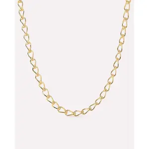 Gold Chain Necklace - Violet Chain Necklace