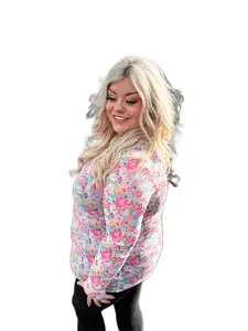 Wild Flowers Mesh Top Wild Flowers Mesh Top