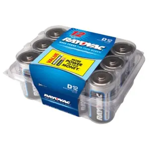 Spectrum  Rayovac D Max Pro Alkaline Battery 12 Pack