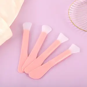 Professional Silicone Face Mask Brush Set with Spatula - 2-in-1 Dual-Ended Mud Mask Applicator & Scraper, Skincare Spatula for Spreading Clay Masks, Serums, Creams - Ideal for At-Home Spa & Salon Use, Perfect Christmas Stocking Stuffer for Women