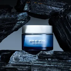 THE TIME KEEPER All-in-One Night Repairing Moisturizer that visibly fades age & sun spots, firms, tightens, plumps, hydrates, soothes redness and restores healthy barrier function featuring peptides, purified algae, tranexamic acid, hyaluronic acid