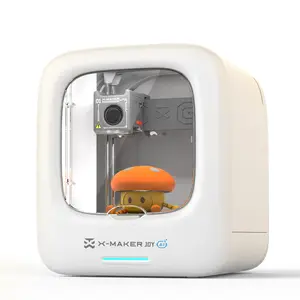 AOSEED X-MAKER JOY AI+ 3D Printer, Fully Assembled Fast 400mm/s AI 3D Printer with Filament & 1500+ Models& 17+ Modules, 4/8 PLA Filaments  for Home and School