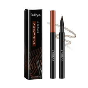 EELHOPE Four-pronged Eyebrow Pencil - Natural Eyebrow Shaping, Easy to Use, Non-smudging, Natural Shaping Eyebrow Pencil