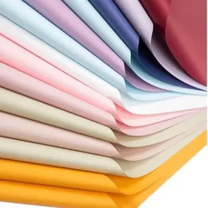 Solid Color 20 pcs wrapping paper for Flower Bouquets- Waterproof korean paper for floral arrangements