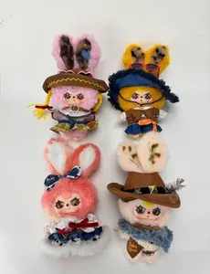 QIQI- wilderness plush limited item Mystery Boxes Bag Pendant Bunny Plush Dolls Soft Collectibles