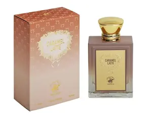 Beverly Hills Polo Club | Caramel Latte Gourmand 3.4oz / 100ml Eau de Parfum Spray for Women – Sweet & Cozy Gourmand Fragrance with Caramel & Coffee Notes – Long-Lasting All-Day Scent | Ideal for Everyday Wear, Date Nights, or Special Occasions