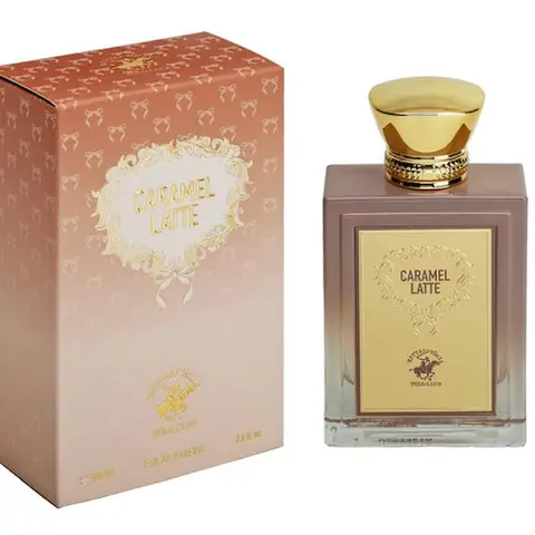 Beverly Hills Polo Club | Caramel Latte Gourmand 3.4oz / 100ml Eau de Parfum Spray for Women – Sweet & Cozy Gourmand Fragrance with Caramel & Coffee Notes – Long-Lasting All-Day Scent | Ideal for Everyday Wear, Date Nights, or Special Occasions