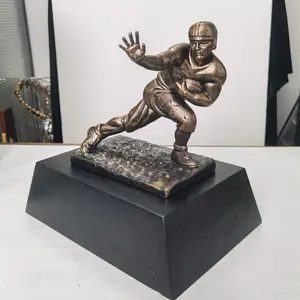 New College Football Trophy, Collectible Commemorative American HeismanFootball Championship Trophy, Perfect Sports Award Replica, Birthday Gift for Boyfriend