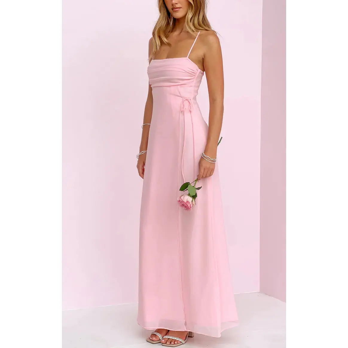 lulus pink prom dress - TikTok Shop