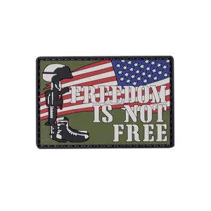 FREEDOM IS NOT FREE MORALE PVC PATCH