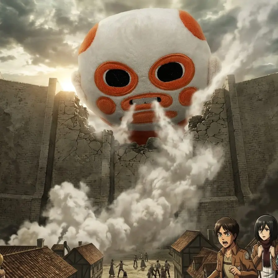 Chibi Titan Anime Plush 10"
