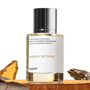 Ambery Vetiver, Dossier, Unisex Perfume, Eau de Parfum, 50ml, Bergamot, Lemon, Orange Blossom, Violet, Vetiver, Amber, Cedarwood Ambery Vetiver, Dossier, Unisex Perfume, Eau de Parfum, 50ml, Bergamot, Lemon, Orange Blossom, Violet, Vetiver, Amber, Cedarwood