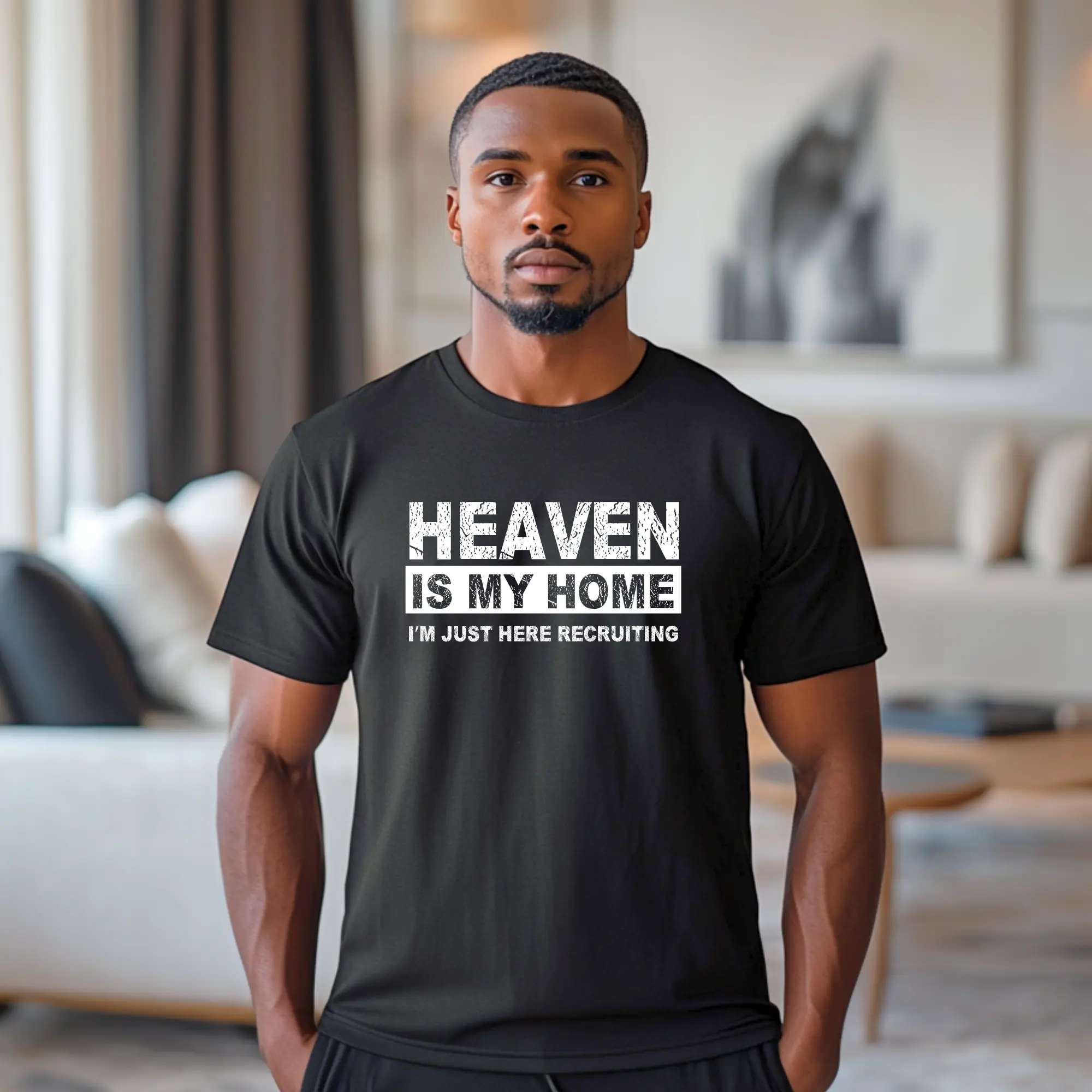 Heaven Is My Home- Screen Print Transfer Heaven Is My Home- Screen Print Transfer