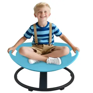 Circular Rotating Sensory Integration Training Chair, Ideal for Balance & Coordination, Perfect for Children & Teenagers Growth