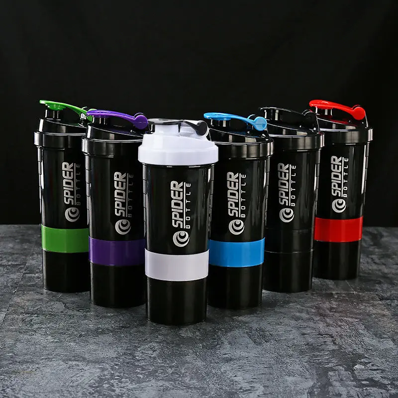 TripleStack 500ml Protein Shaker Cup