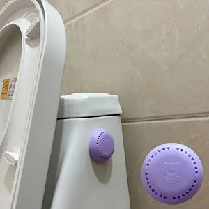 10pcs Scented Air Freshener Discs with Shell, Long-Lasting Odor Eliminator for Home Car Bathroom, Cherry Rose Lavender Scents, Scented Diffuser