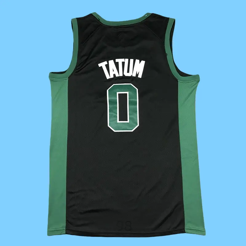 Jayson stitched Basketball Jersey black