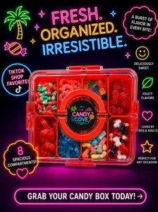 3lb Gummy Pick & Mix Snackle Box With 8 Gummy Choices
