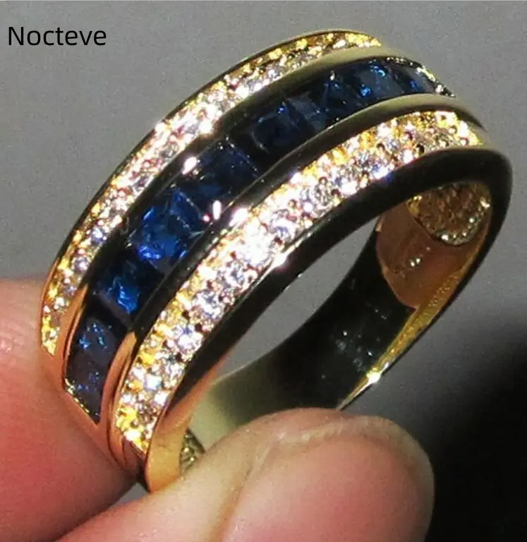 All-Gender Full Circle Glossy Synthetic CZ Alloy Finger Band, Warm Golden-Coated Micro-Set Layerable Accessory City Daily Streetwear & Gender-Neutral Mini Milestone Keepsake Gifts