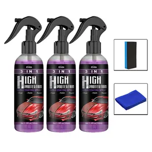 Coating agent 3-in-1: removes oil stains, polishes, protects, repairs scratches, cleans, maintains and coats car paint