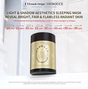【OHBOUCE】 Resveratrol Collagen Firming Hydrating Mask French Import SPA Brand for Radiant Youthful Skin