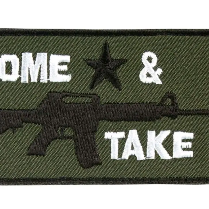 Come Take It -  Green 3.5"x 1.75"