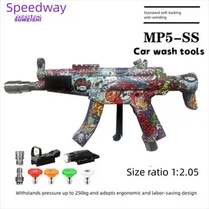 Speedy Mp5 Car Wash Tool, Home & Commercial Use, High-Pressure Water Spray, New Simulation Car Wash Device, Essential Cleaning Gear